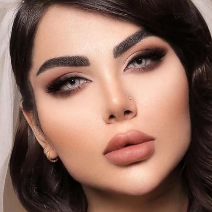 لنز طوسی یخی دهب مدل آلاسکا Dahab Alaska-آرایشی فرهاد