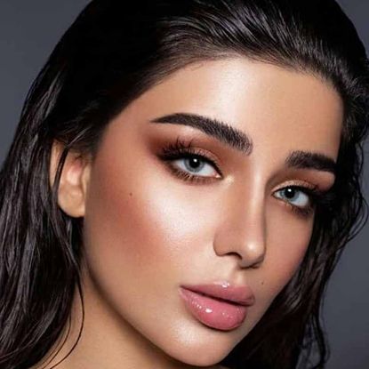 لنز آبی سبز دهب هاوای-فرهاد