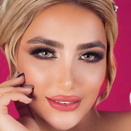 لنز عسلی زیتونی دهب لومیر براون-فرهاد