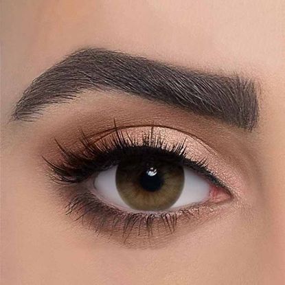 لنز عسلی خاکی دهب کرمی-فرهاد
