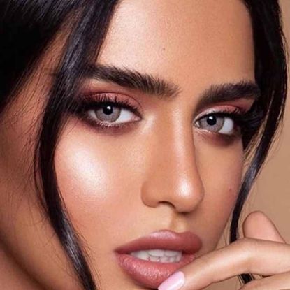 لنز عسلی طوسی دهب لومیر هیزل-فرهاد