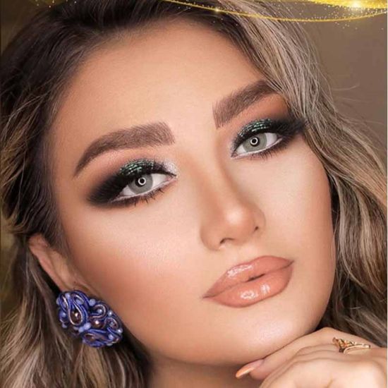 لنز سبز یشمی دهب آکوا-فرهاد