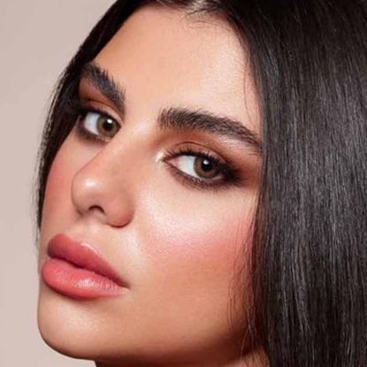 لنز عسلی طوسی دهب کاف-فرهاد