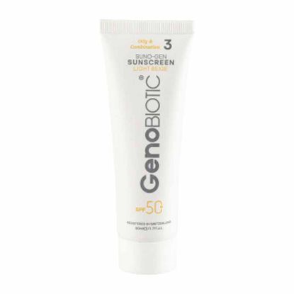 کرم ضد آفتاب رنگی ژنو بایوتیک با SPF50 مناسب پوست چرب و مختلط حجم 50 ملی لیتر-فرهاد