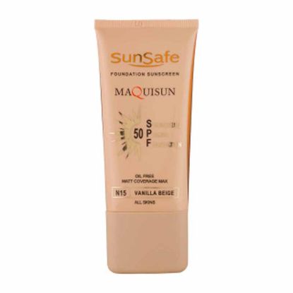 ضد آفتاب سان سیف کرم پودری و پرایمری مکیسان با SPF50 رنگی|فرهاد