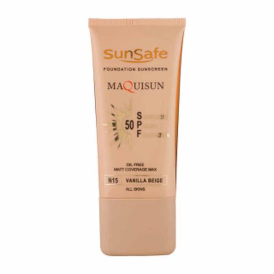 ضد آفتاب سان سیف کرم پودری و پرایمری مکیسان با SPF50 رنگی|فرهاد