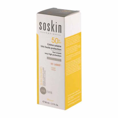 کرم ضد آفتاب رنگی سسکین با SPF50 مناسب پوست معمولی حجم 50 میلی لیتر-فرهاد