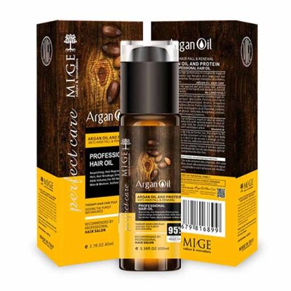 سرم روغن مو آرگان میگ Mige Argan Oil Professional Hair Oil-فرهاد